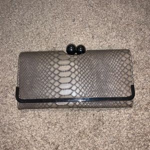 Brown snakeskin wallet